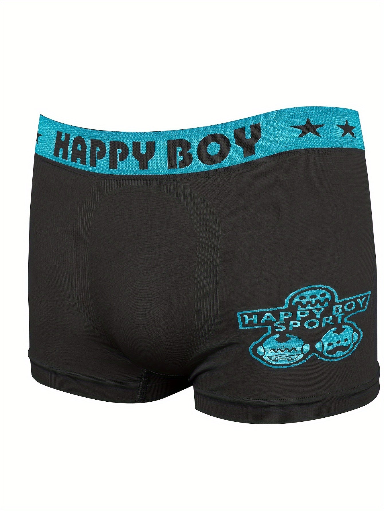 RANDOM 10pcs 1PACK, Boys 10pcs Boxer Briefs, Cartoon Boxer Briefs Multi-Style Random with Polyester Cartoon Briefs for Teenagers