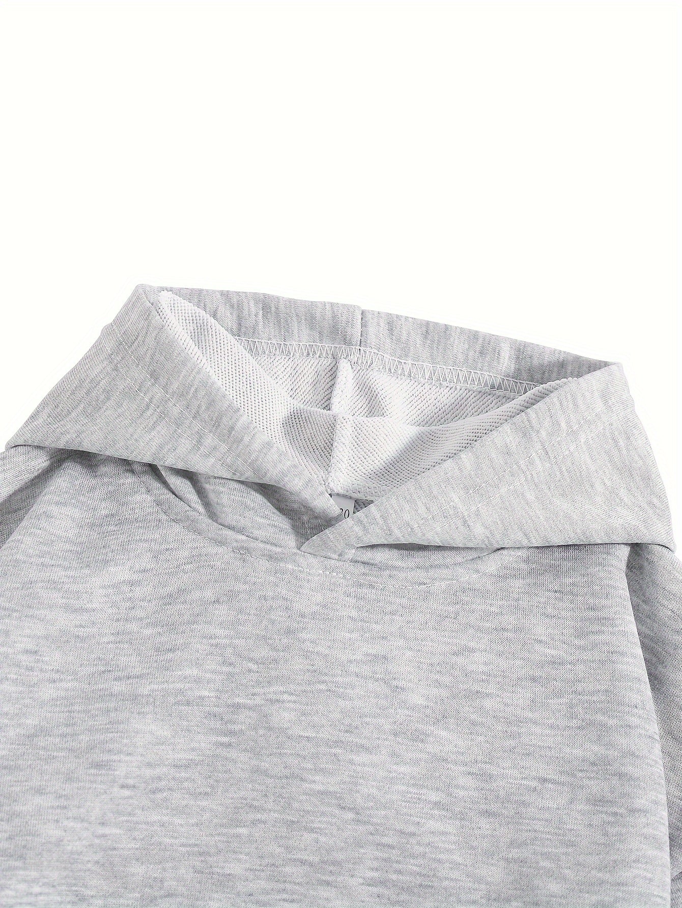 Girls 2pcs Print Hooded Sweatshirt & Letter Print Jogger Pants Set Kids Clothes For Gift, Sports, for Outdoor