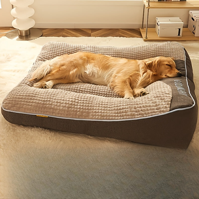 Non-removable And Washable Autumn And Winter Dog Kennels For Small, Medium And Large Dogs, Golden Retrievers, Large Dog Kennels, Warm And Thickened Dog Mats, Cat Sleeping Mats, Pet Cat Kennels