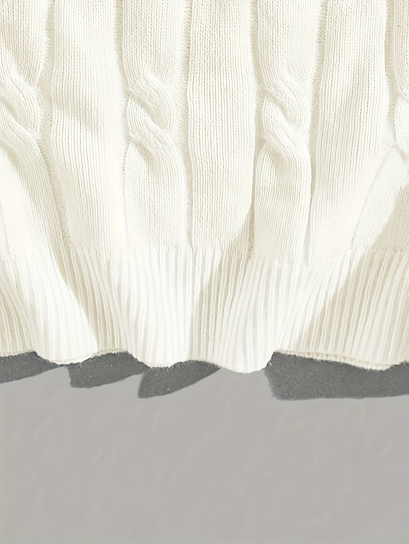 [Retro Boys' Knit Sweater] 1pc Boys' Retro Solid Color Knit Sweater | Casual Long Sleeve Pullover with Round Neck, Loose Fit for Spring/Fall Outdoor Commute & Casual Attire, Medium Stretch Fabric
